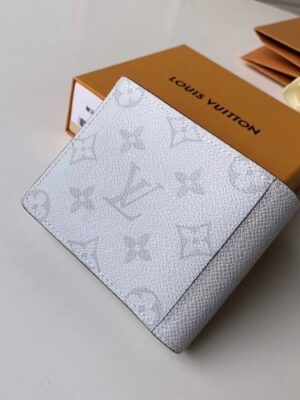 Louis Vuitton Replica Monogram Antarctica Canvas Multiple Wallet M30300 White 2019