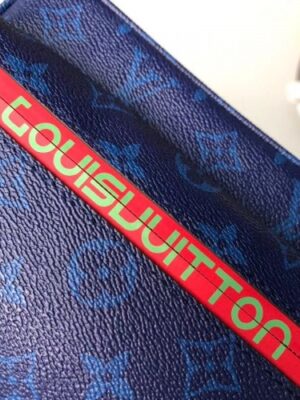 Louis Vuitton Replica Monogram Blue Canvas Bumbag Bag M43828 2018