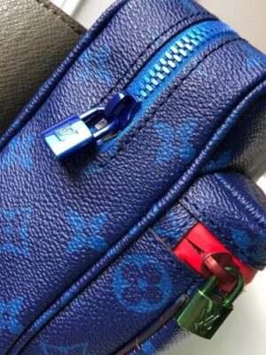 Louis Vuitton Replica Monogram Blue Canvas Bumbag Bag M43828 2018