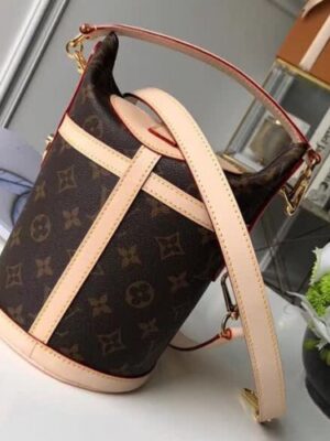 Louis Vuitton Replica Monogram Bucket Shape Duffle Bag M43587