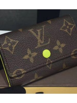 Louis Vuitton Replica Monogram Canvas 6 Key Holder M60700 Green