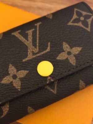 Louis Vuitton Replica Monogram Canvas 6 Key Holder M60700 Yellow