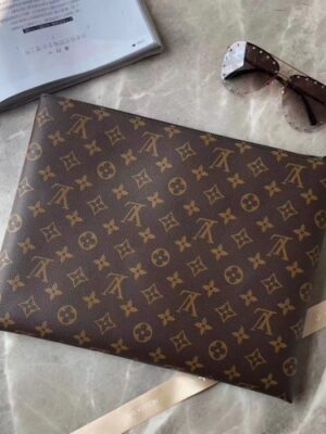 Louis Vuitton Replica Monogram Canvas A4 Pouch Bag M44484 2019