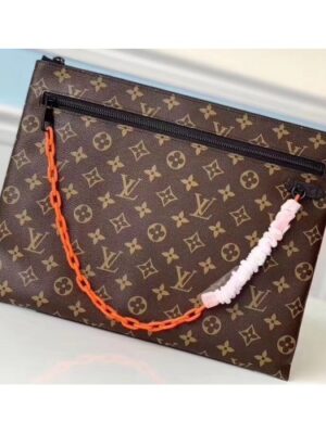 Louis Vuitton Replica Monogram Canvas A4 Pouch Bag M44484 2019