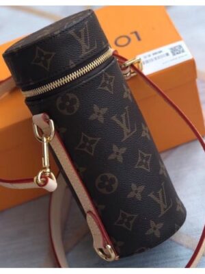 Louis Vuitton Replica Monogram Canvas Bottle Holder GI0398