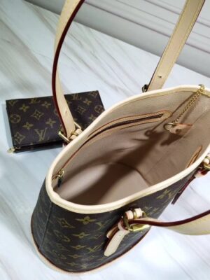 Louis Vuitton Replica Monogram Canvas Bucket Tote Bag M42238