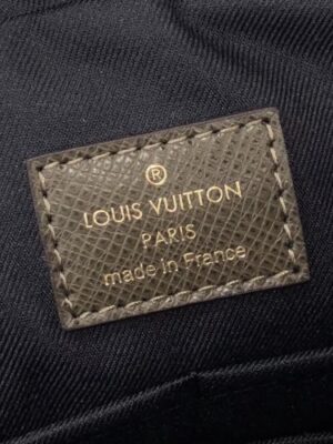 Louis Vuitton Replica Monogram Canvas Camera Shoulder Bag Blue/Brown 2018