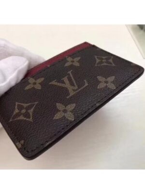 Louis Vuitton Replica Monogram Canvas Card Holder M60703 Fuchsia