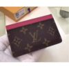 Louis Vuitton Replica Monogram Canvas Card Holder M60703 Hot Pink