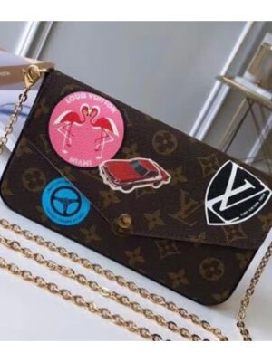 Louis Vuitton Replica Monogram Canvas Chain Bag M62145