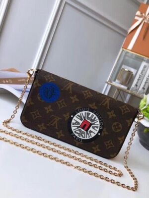 Louis Vuitton Replica Monogram Canvas Chain Bag M62145