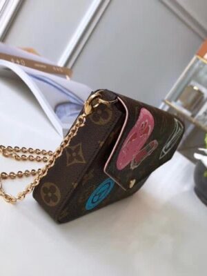 Louis Vuitton Replica Monogram Canvas Chain Bag M62145