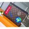 Louis Vuitton Replica Monogram Canvas Chalk Pochette Voyage MM Bag Marron 2019
