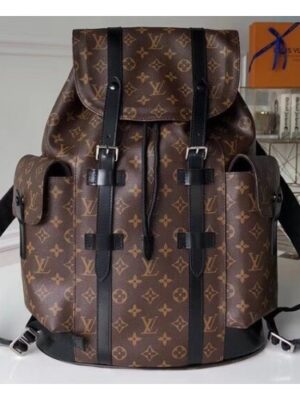 Louis Vuitton Replica Monogram Canvas Christopher PM Backpack Bag M43735