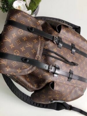 Louis Vuitton Replica Monogram Canvas Christopher PM Backpack Bag M43735