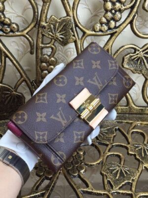 Louis Vuitton Replica Monogram Canvas Elysee Wallet M60413 Grape