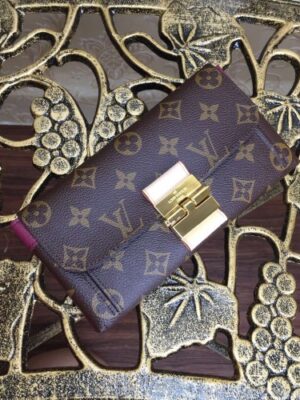 Louis Vuitton Replica Monogram Canvas Elysee Wallet M60413 Grape