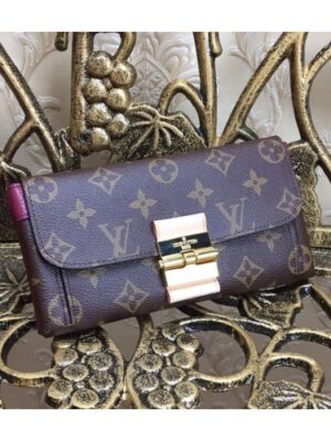 Louis Vuitton Replica Monogram Canvas Elysee Wallet M60413 Grape