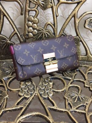 Louis Vuitton Replica Monogram Canvas Elysee Wallet M60413 Grape