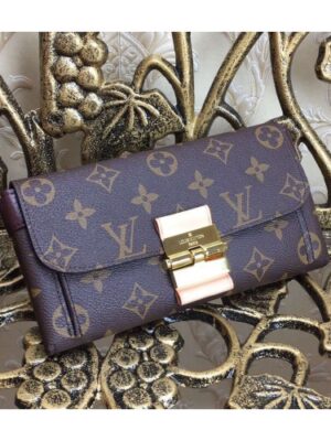 Louis Vuitton Replica Monogram Canvas Elysee Wallet M60413 chocolate