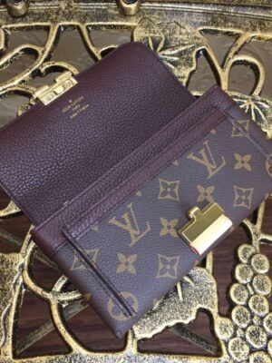 Louis Vuitton Replica Monogram Canvas Elysee Wallet M60413 chocolate