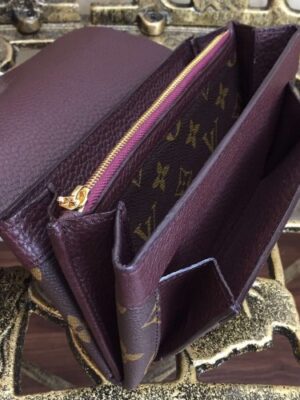 Louis Vuitton Replica Monogram Canvas Elysee Wallet M60413 chocolate