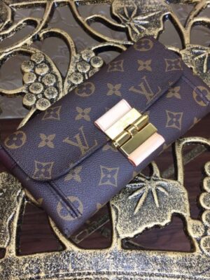 Louis Vuitton Replica Monogram Canvas Elysee Wallet M60413 chocolate