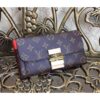 Louis Vuitton Replica Monogram Canvas Elysee Wallet M60413 red