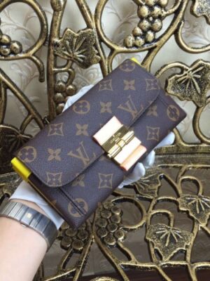 Louis Vuitton Replica Monogram Canvas Elysee Wallet M60413 yellow