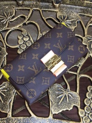 Louis Vuitton Replica Monogram Canvas Elysee Wallet M60413 yellow