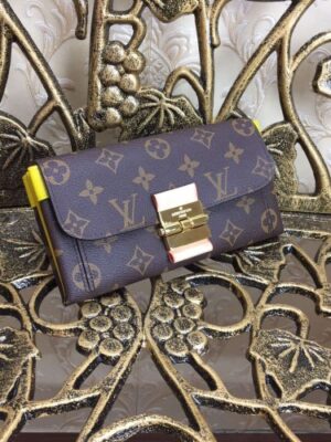 Louis Vuitton Replica Monogram Canvas Elysee Wallet M60413 yellow