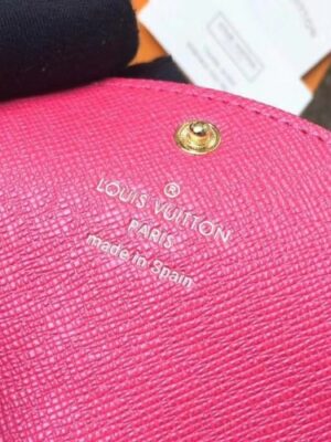 Louis Vuitton Replica Monogram Canvas Envelop Rosalie Coin Purse M62361 Hot Pink