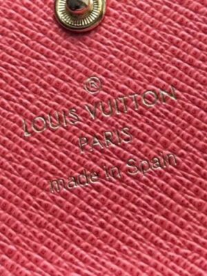 Louis Vuitton Replica Monogram Canvas Envelop Rosalie Coin Purse M62361 Pink