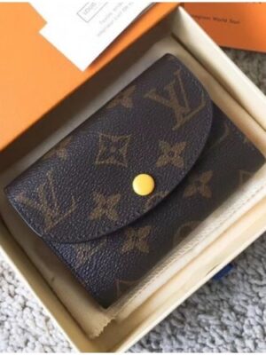 Louis Vuitton Replica Monogram Canvas Envelop Rosalie Coin Purse M62361 Yellow