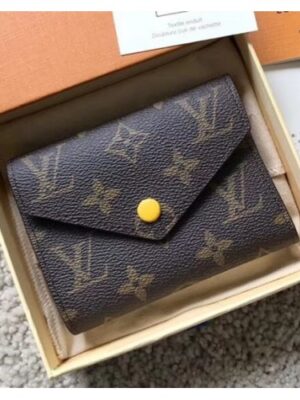 Louis Vuitton Replica Monogram Canvas Envelop Victorine Wallet M41938 Yellow