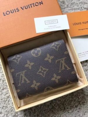 Louis Vuitton Replica Monogram Canvas Envelop Victorine Wallet M41938 Yellow