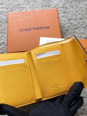 Louis Vuitton Replica Monogram Canvas Envelop Victorine Wallet M41938 Yellow