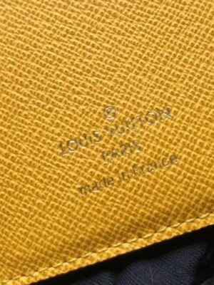 Louis Vuitton Replica Monogram Canvas Envelop Victorine Wallet M41938 Yellow