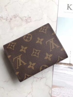 Louis Vuitton Replica Monogram Canvas Envelop Victorine Wallet M62360 M41938 Red