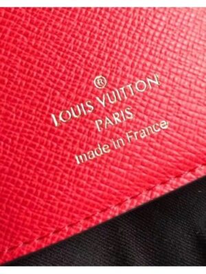 Louis Vuitton Replica Monogram Canvas Envelop Victorine Wallet M62360 M41938 Red