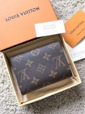 Louis Vuitton Replica Monogram Canvas Envelop Victorine Wallet M62360 Pale Pink