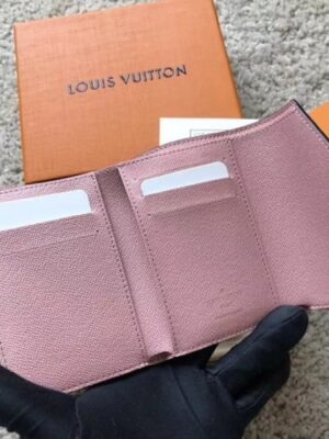 Louis Vuitton Replica Monogram Canvas Envelop Victorine Wallet M62360 Pale Pink