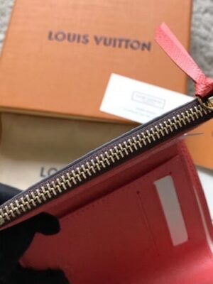 Louis Vuitton Replica Monogram Canvas Envelop Victorine Wallet M62360 Pink