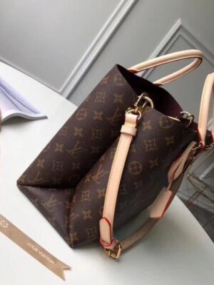 Louis Vuitton Replica Monogram Canvas Flower Padlock Tote Bag M43551 Beige 2018