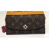 Louis Vuitton Replica Monogram Canvas Flower Stud Trim Emilie Wallet M64202 01 2017
