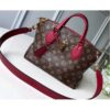 Louis Vuitton Replica Monogram Canvas Flower Zipped Tote BB Bag M44350 Lie de Vin 2019