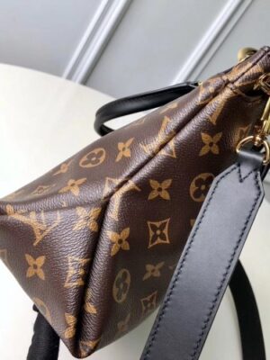 Louis Vuitton Replica Monogram Canvas Flower Zipped Tote BB Bag M44351 Noir 2019