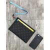 Louis Vuitton Replica Monogram Canvas Large Pouch Clutch Yellow 2018