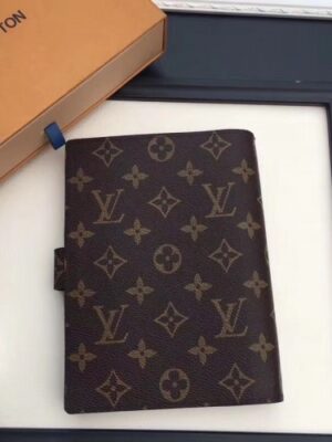 Louis Vuitton Replica Monogram Canvas Medium Ring Agenda Cover R20105