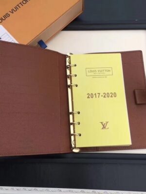 Louis Vuitton Replica Monogram Canvas Medium Ring Agenda Cover R20105